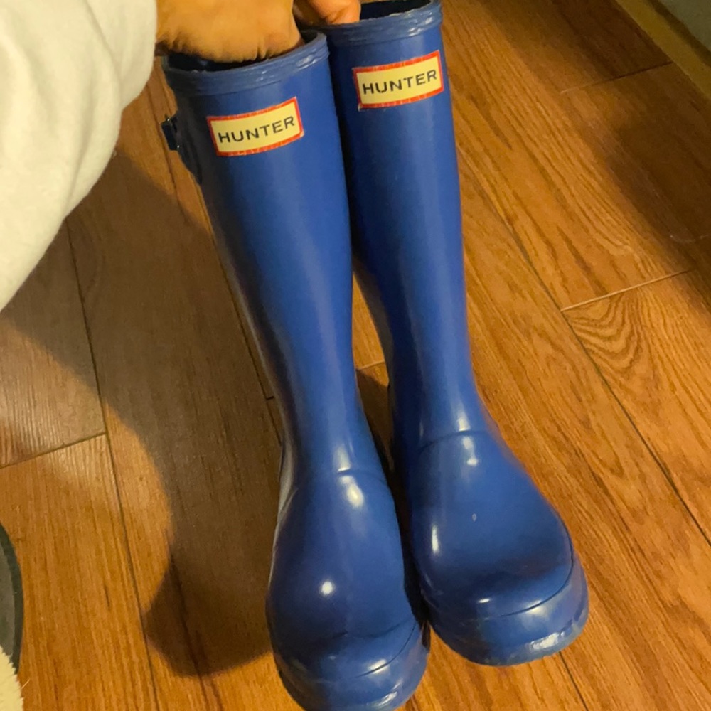 Hunter tall rain boots
